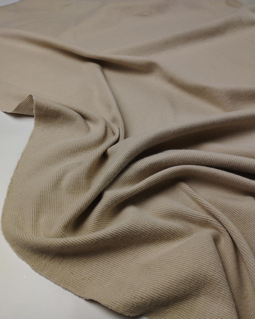 Bej Renkte Kaşkorse Ribana Kumaş
 (En 110 cm x
 Boy 250 cm)