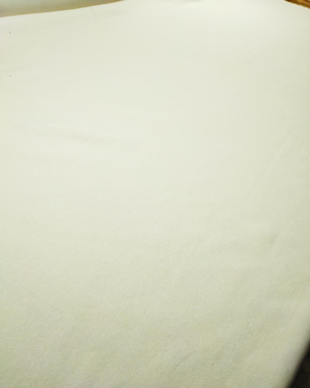 Ekru Renkte Şardonlu 3 İplik Kumaş 150x90cm