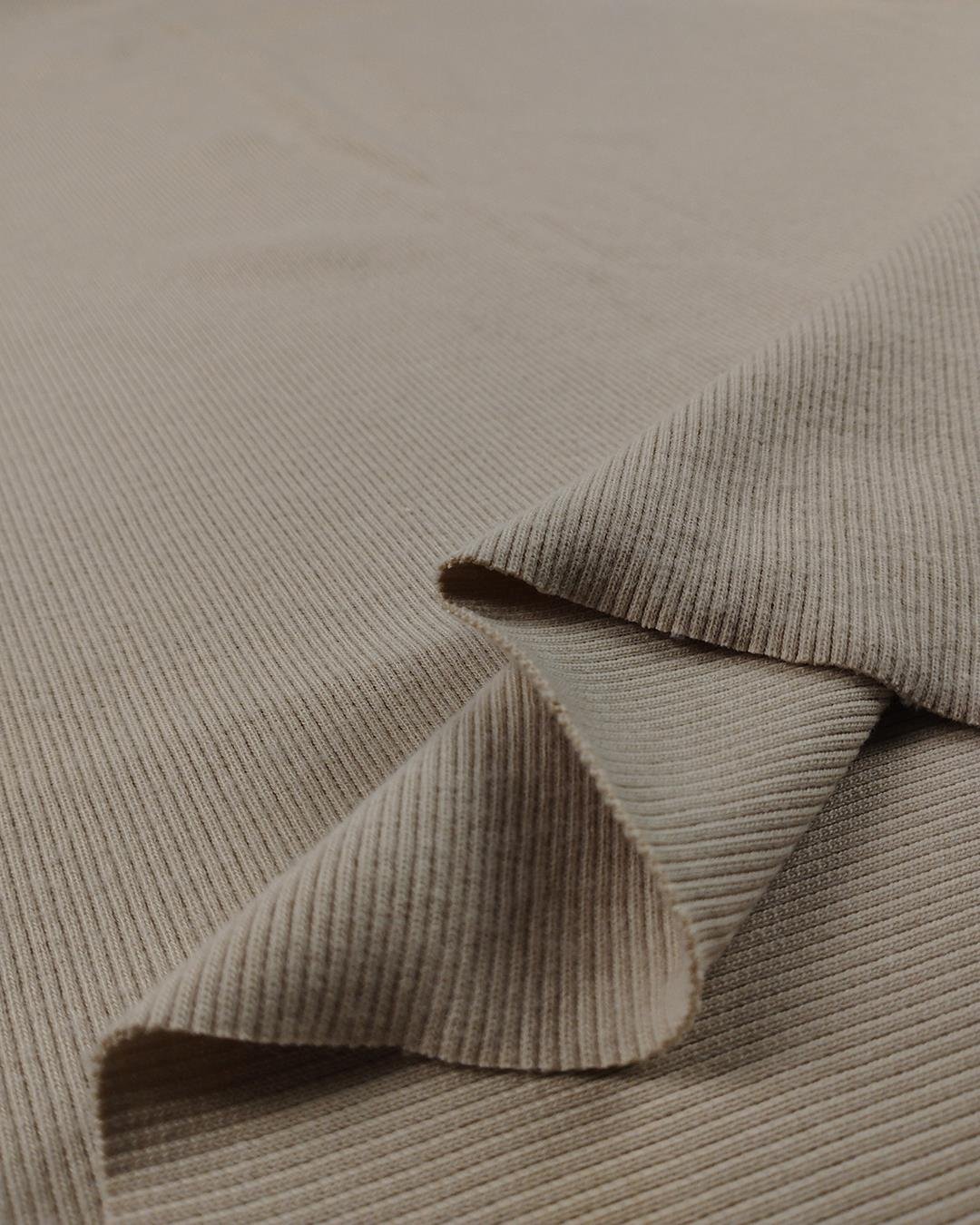 Bej Renkte Kaşkorse Ribana Kumaş
 (En 110 cm x
 Boy 250 cm)