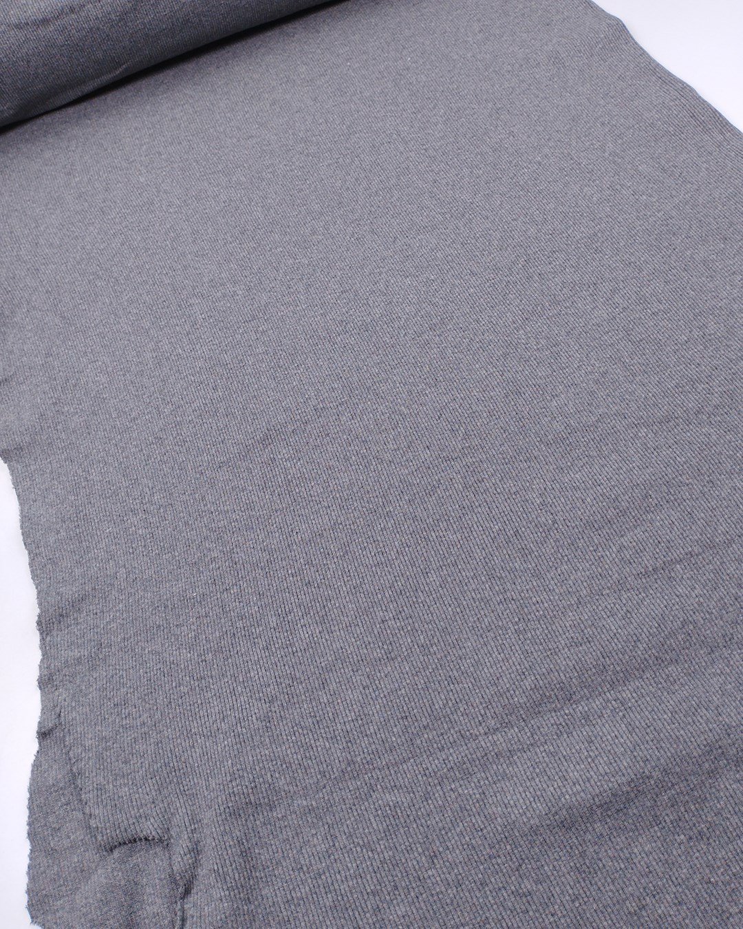 Koyu Gri Kaşkorse Ribana Kumaş Esnek Yumuşak Bodylik & Bluzluk 120x200cm