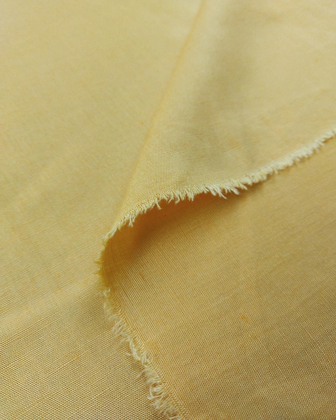 Civciv Sarısı Renkte Viskon Keten (En  150 cm x Boy  195 cm)