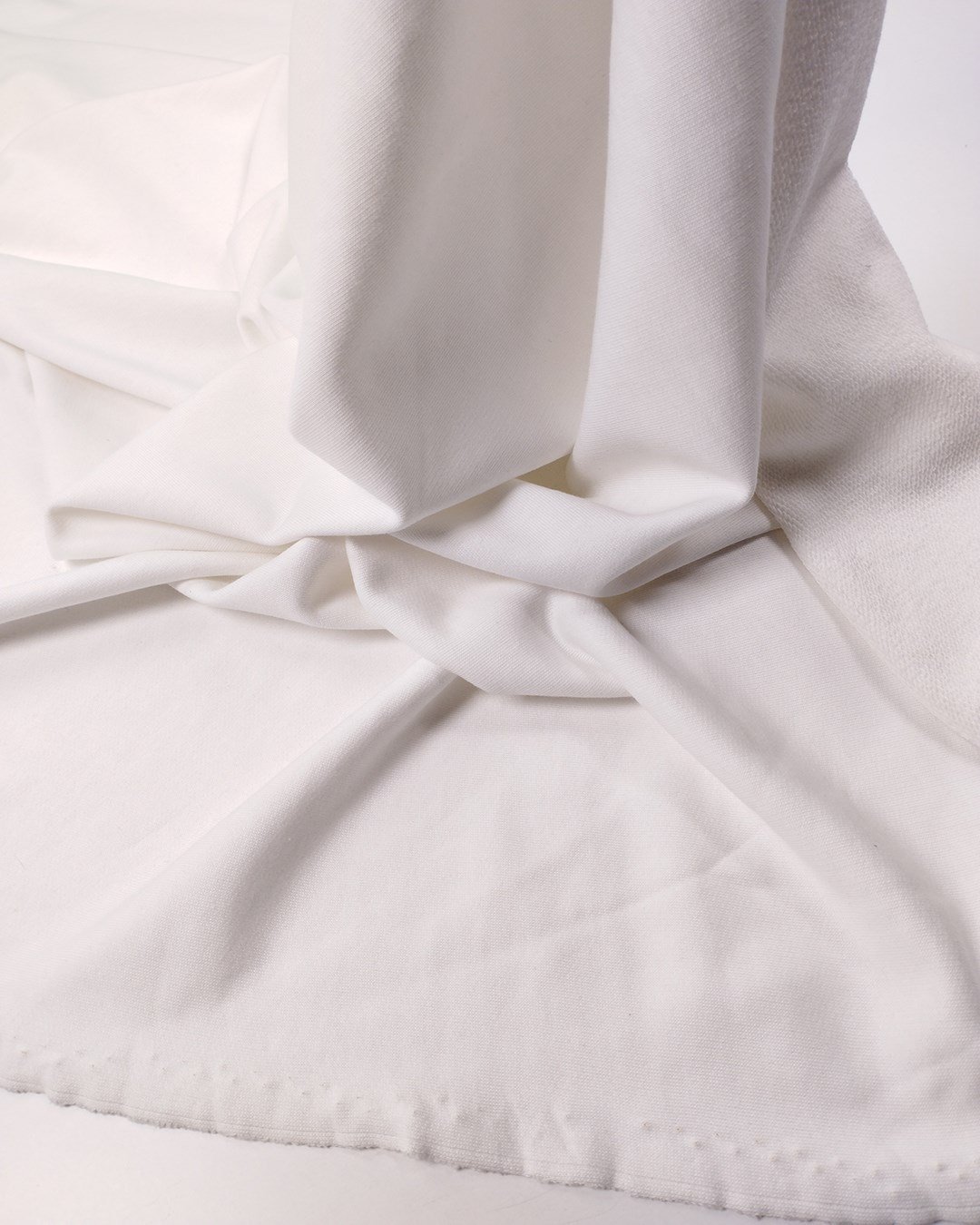 Beyaz 2 İplik Penye Kumaş Pamuksu Yumuşak Sweatlik & Eşofmanlık En: 180cm