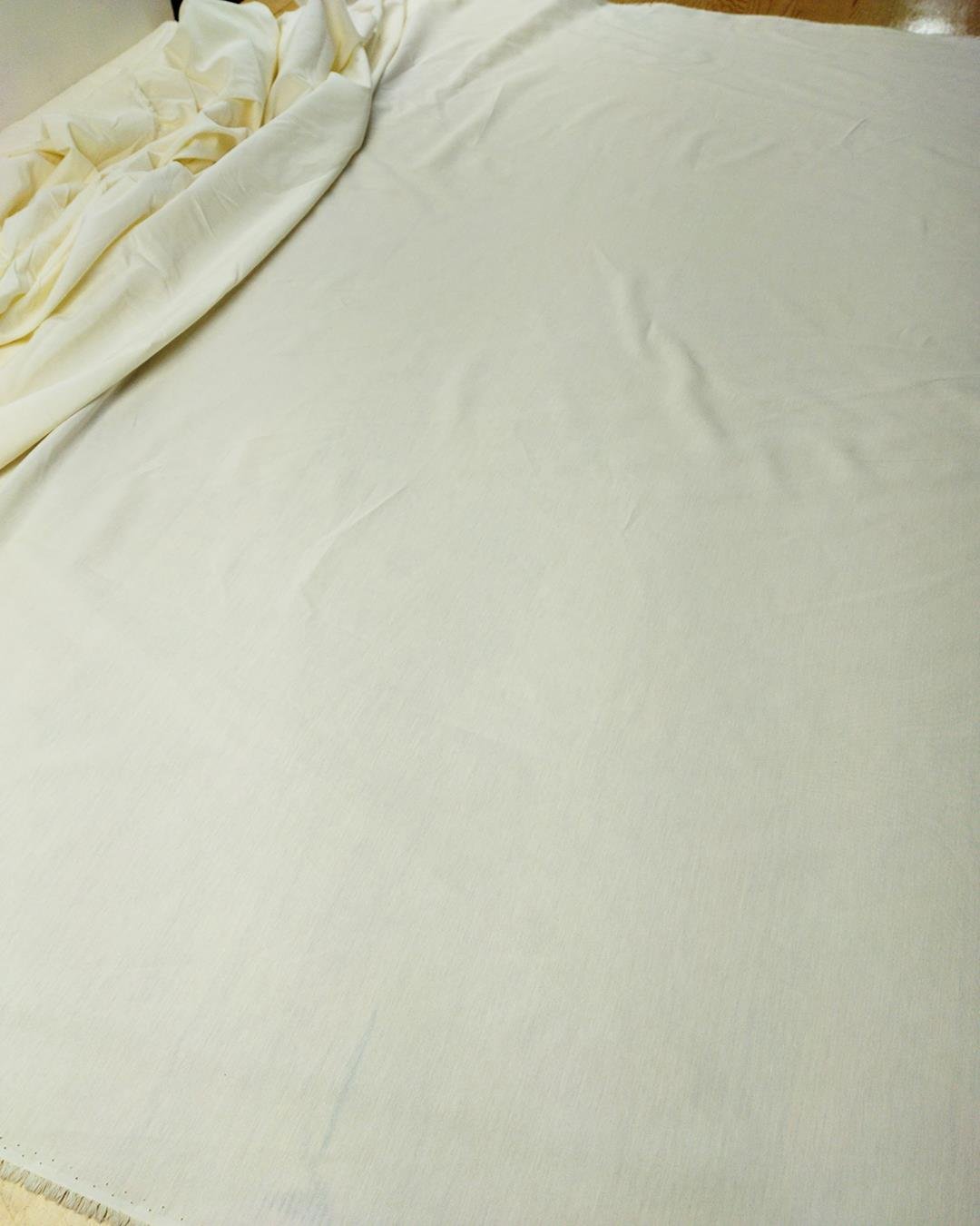 Dokuma Gömleklik İnce Samanla Krem Arası Renkte (En 140 cm x Boy 290 cm)