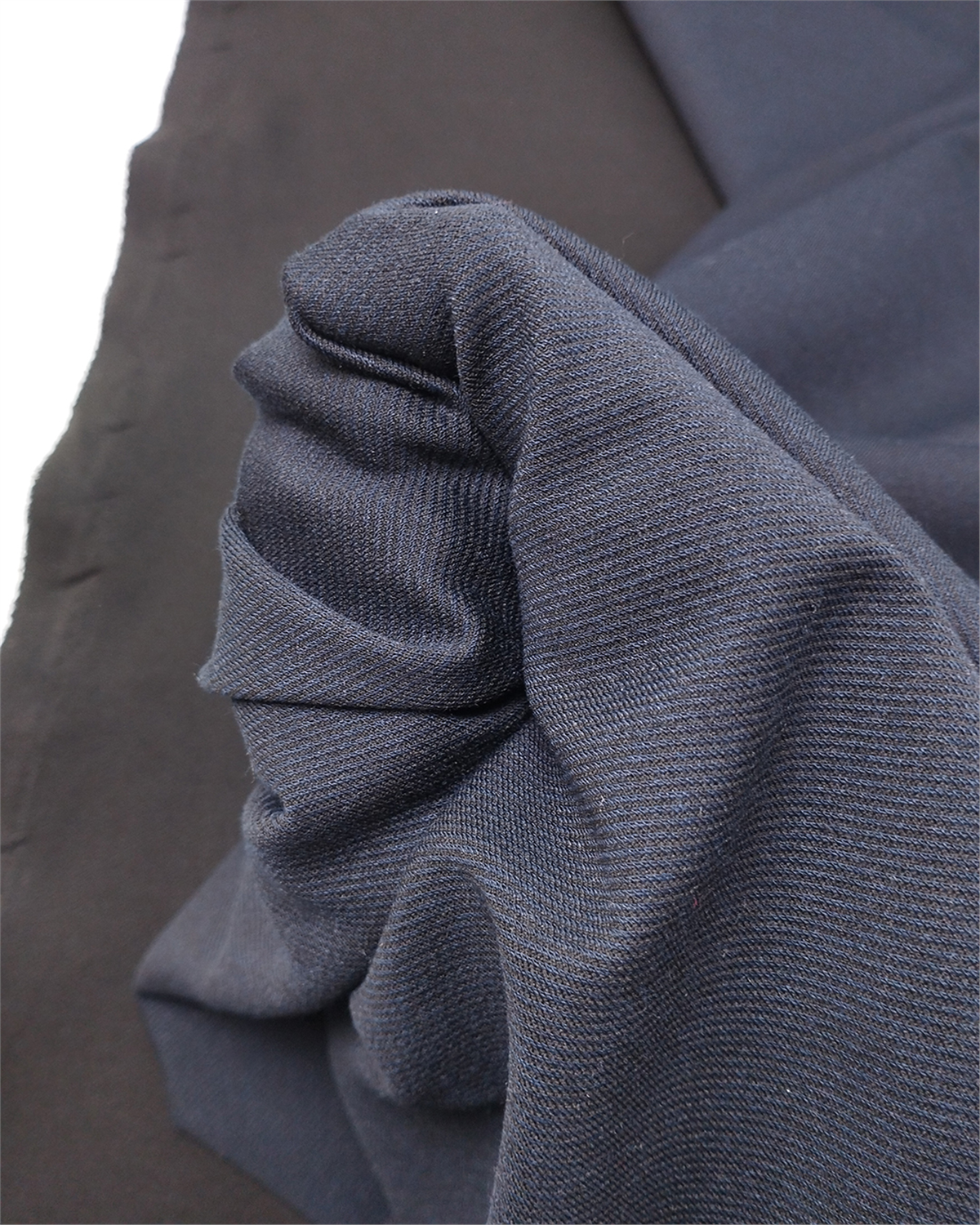 Lacivert Diz Yapmaz İki İp Penye Kumaş Eşofmanlık & Sweatshirtlük En: 150cm