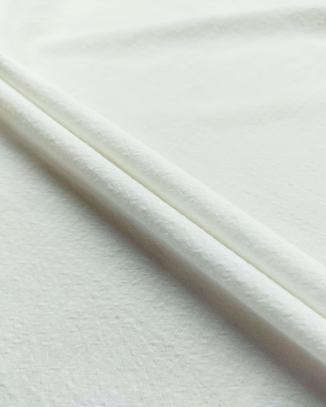 Ekru Renkte Pamuklu Dokuma (En  145 cm x Boy  205 cm)