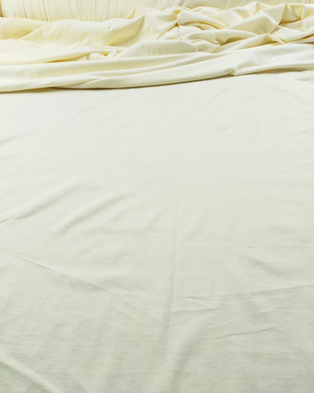Ekru Renkte Süprem Penye (En  170 cm x Boy  170 cm)