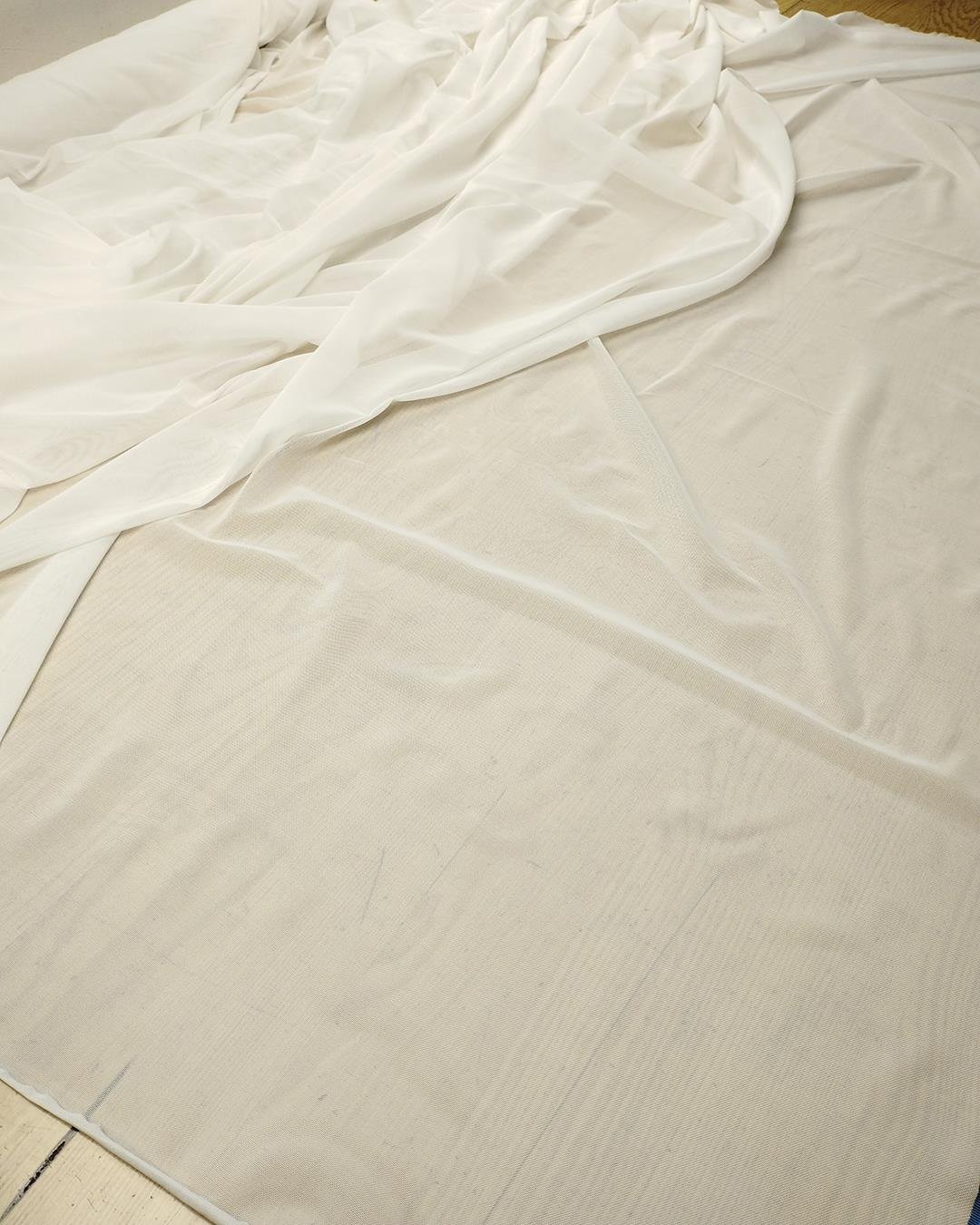 Esnek File Beyaz Renkte (En 150 cm x Boy 200 cm)