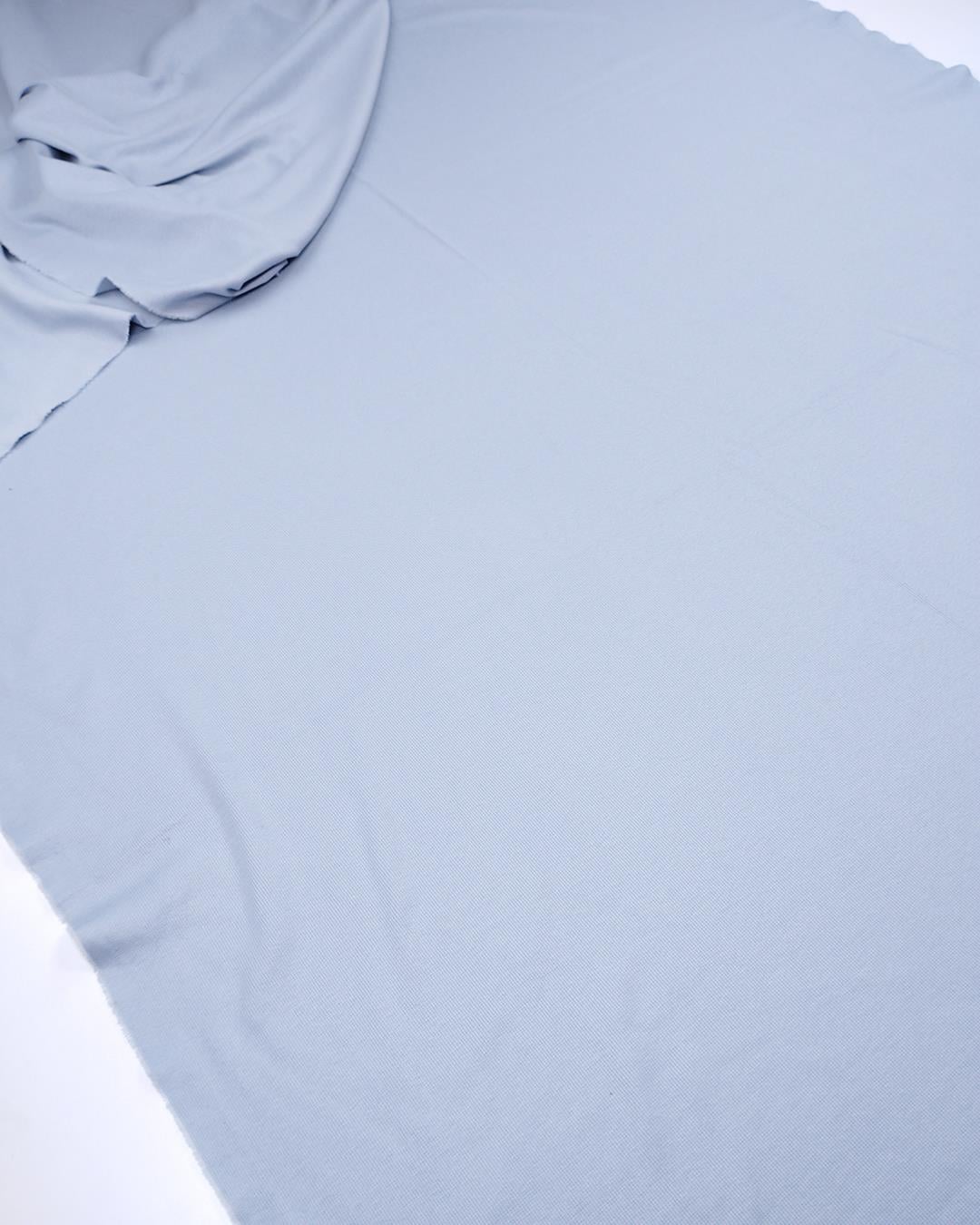 Açık Mavi Bebe Kaşkorse Kumaş Organik Pamuklu Esnek Yumuşak Bodylik 110x250cm