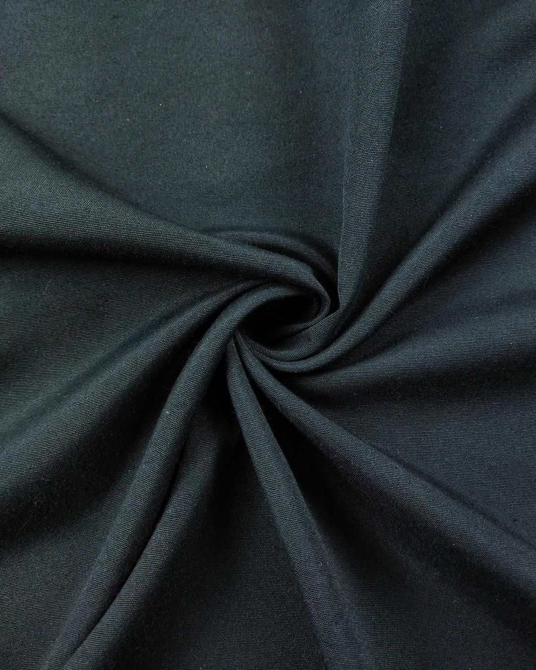 Gabardin Benzeri Dokuma Siyah Renkte (En 140 cm x Boy 230 cm)