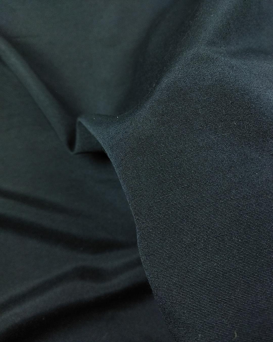 Gabardin Benzeri Dokuma Siyah Renkte (En 140 cm x Boy 230 cm)