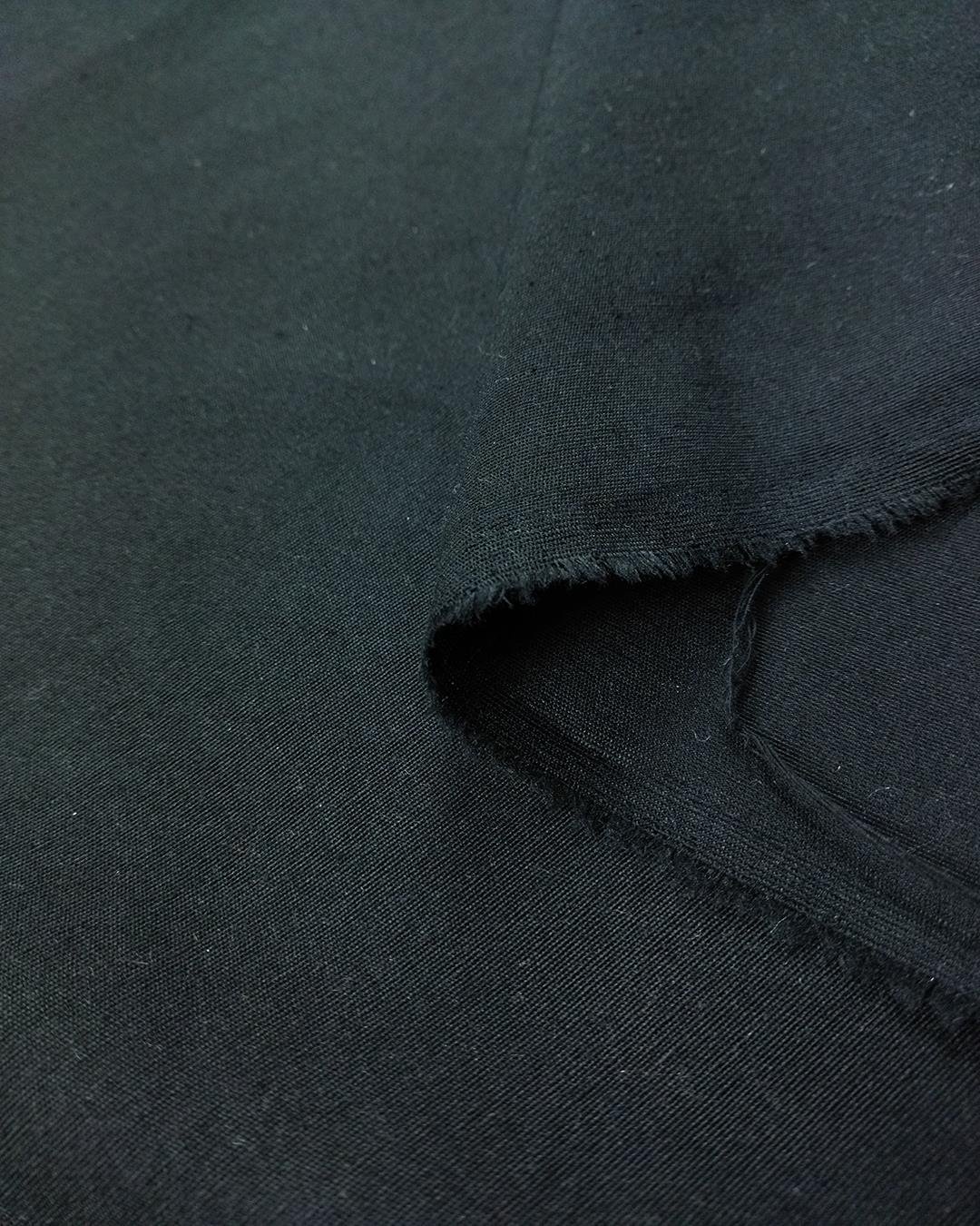 Gabardin Benzeri Dokuma Siyah Renkte (En 140 cm x Boy 230 cm)