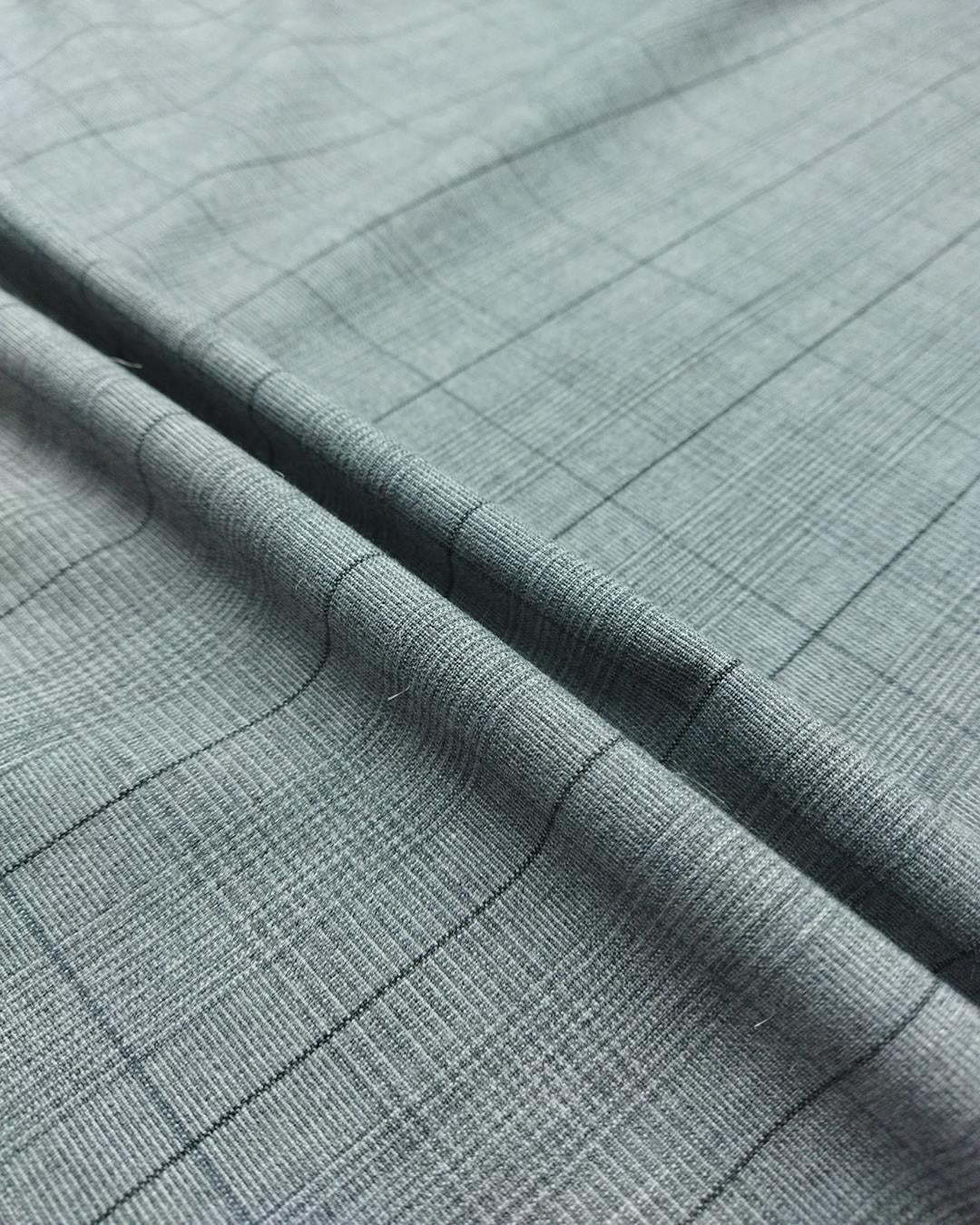 Gabardin Gri Ekoseli (En 150 cm x Boy 330 cm)