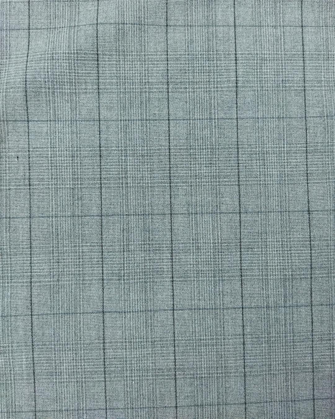 Gabardin Gri Ekoseli (En 150 cm x Boy 330 cm)