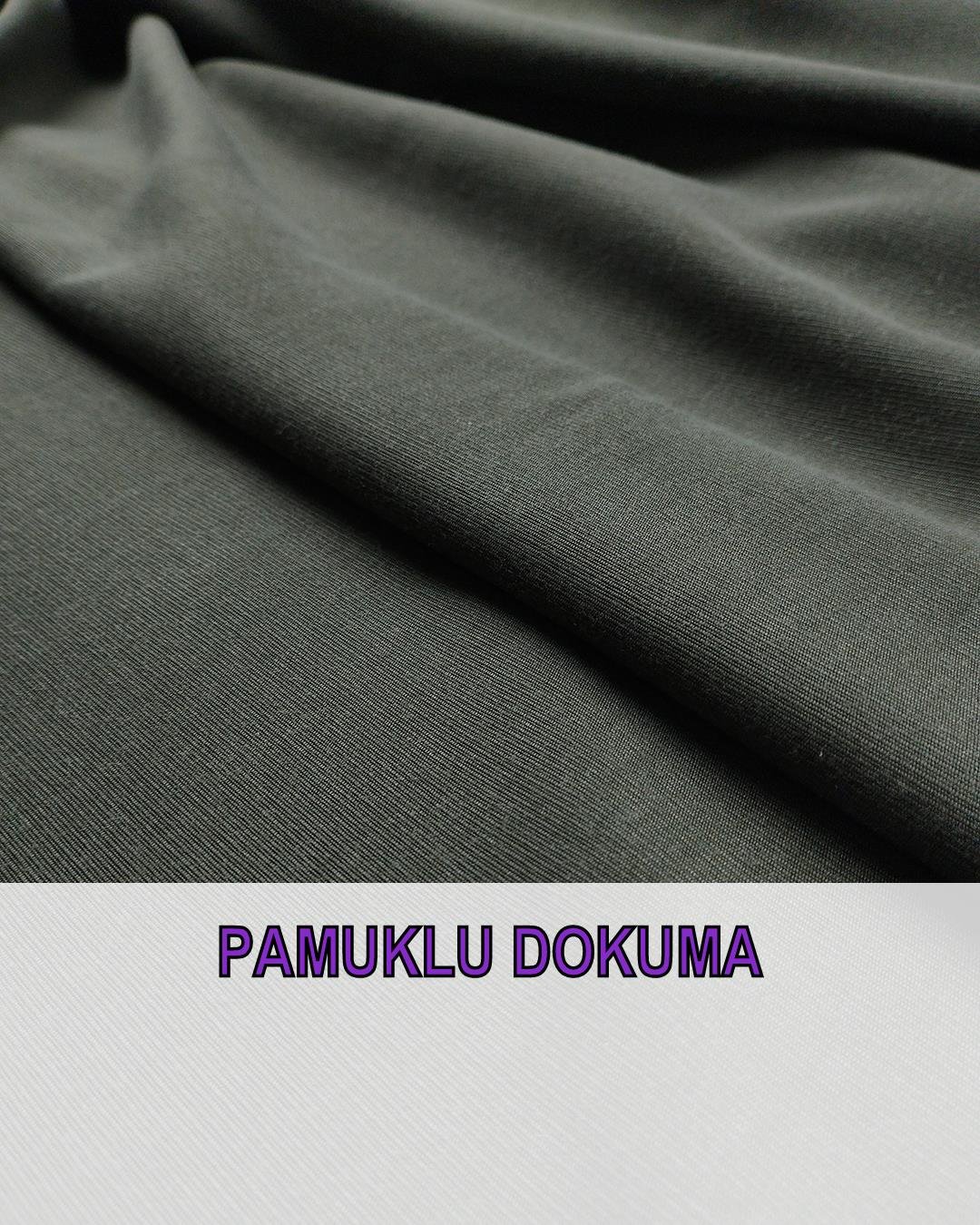 Hakiye Bakan Koyu Yeşil Renkte Pamuk Sentetik Karışık Dokuma En: 150 