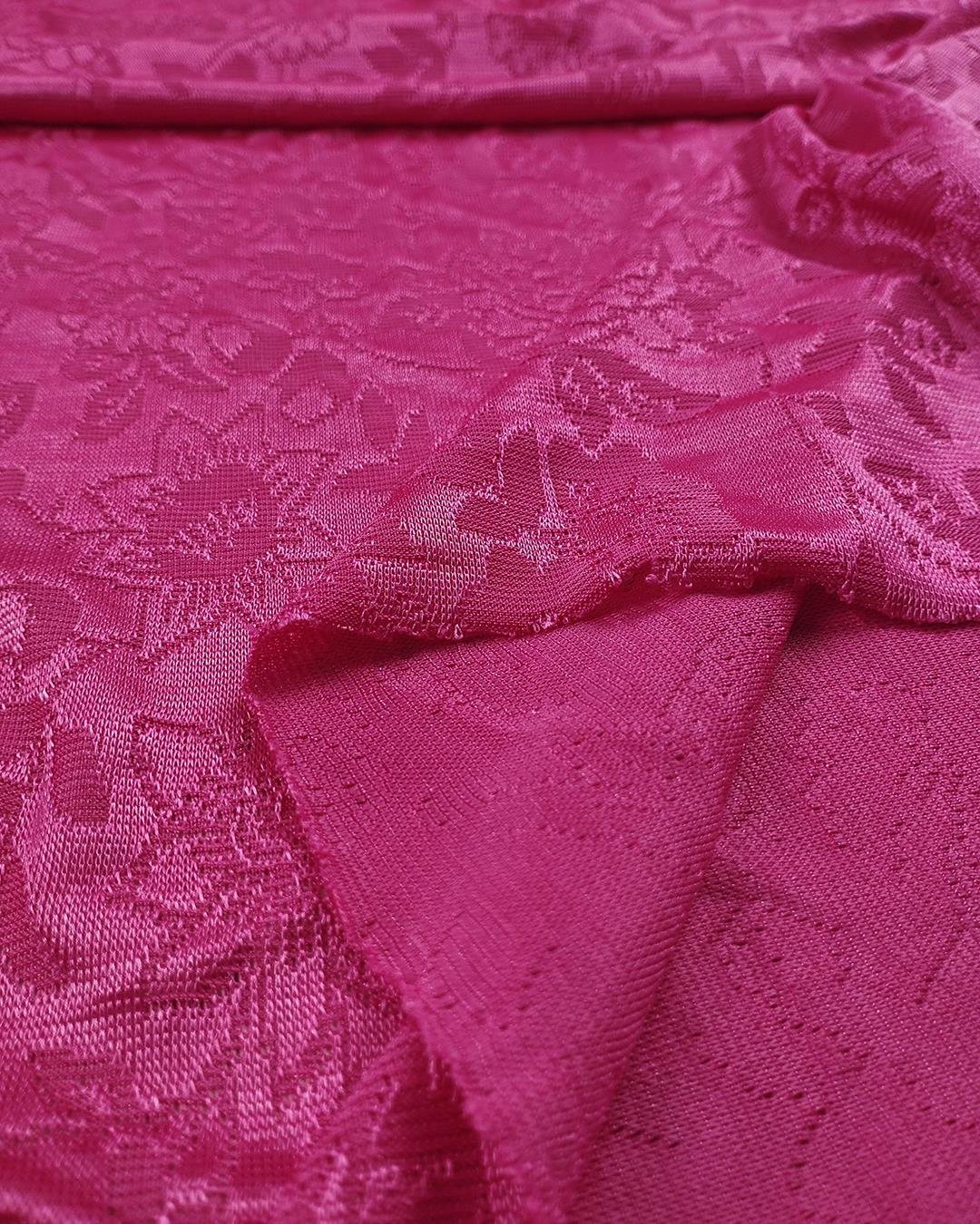 İnce Jarse Pembe Renkte En: 150 cm