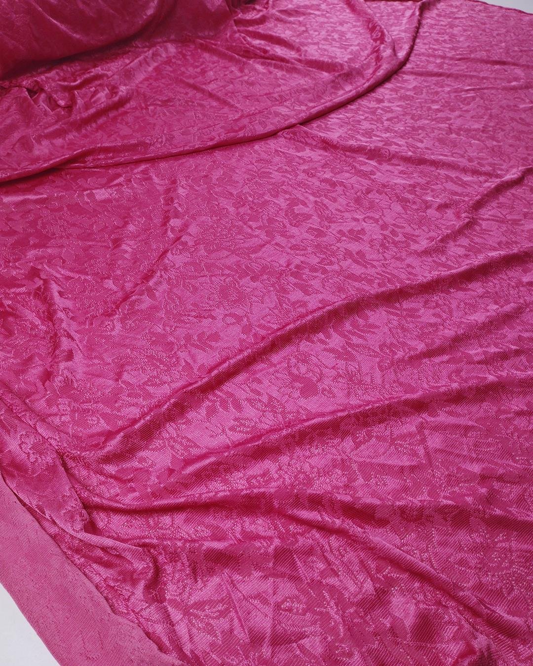 İnce Jarse Pembe Renkte En: 150 cm
