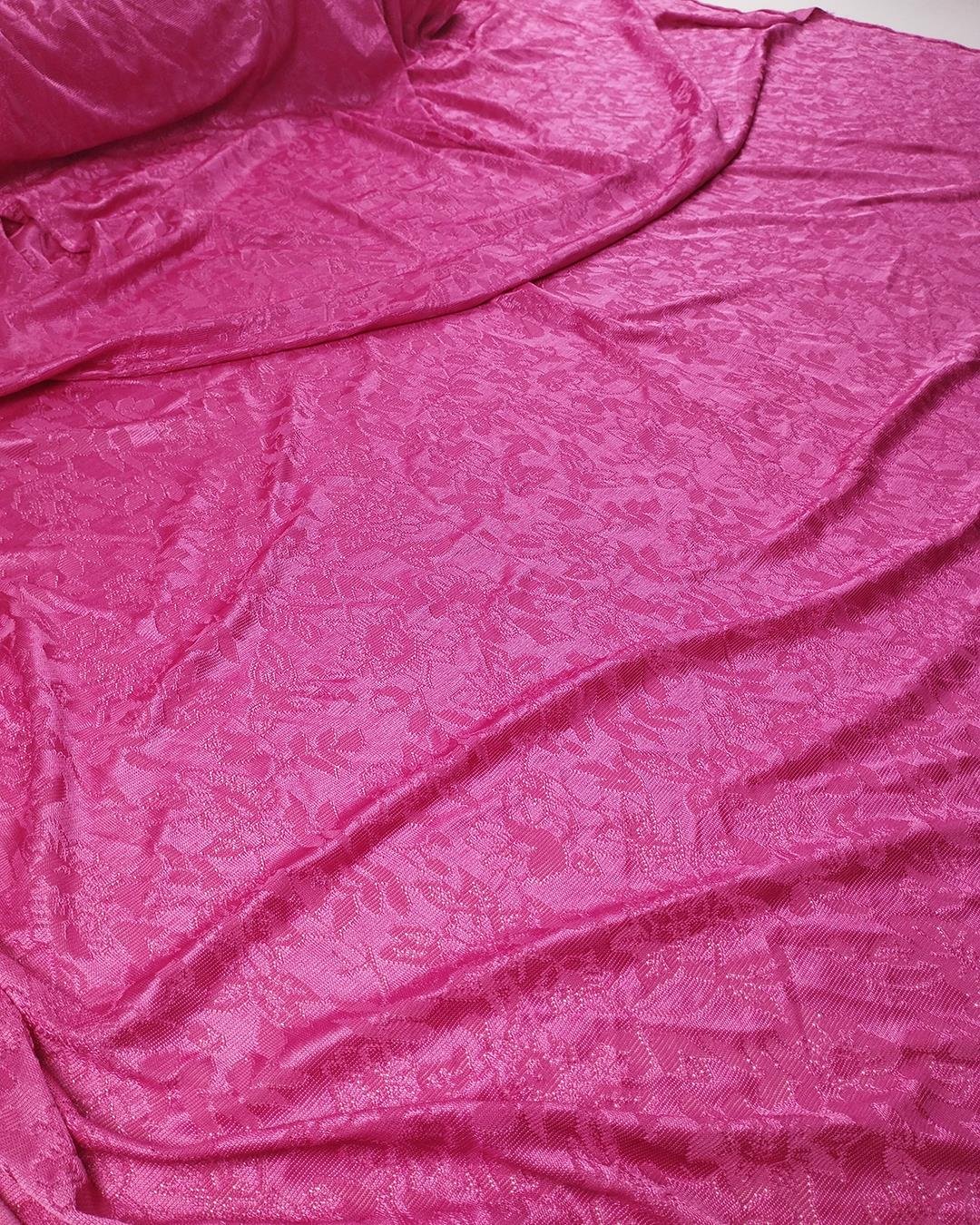 İnce Jarse Pembe Renkte En: 150 cm