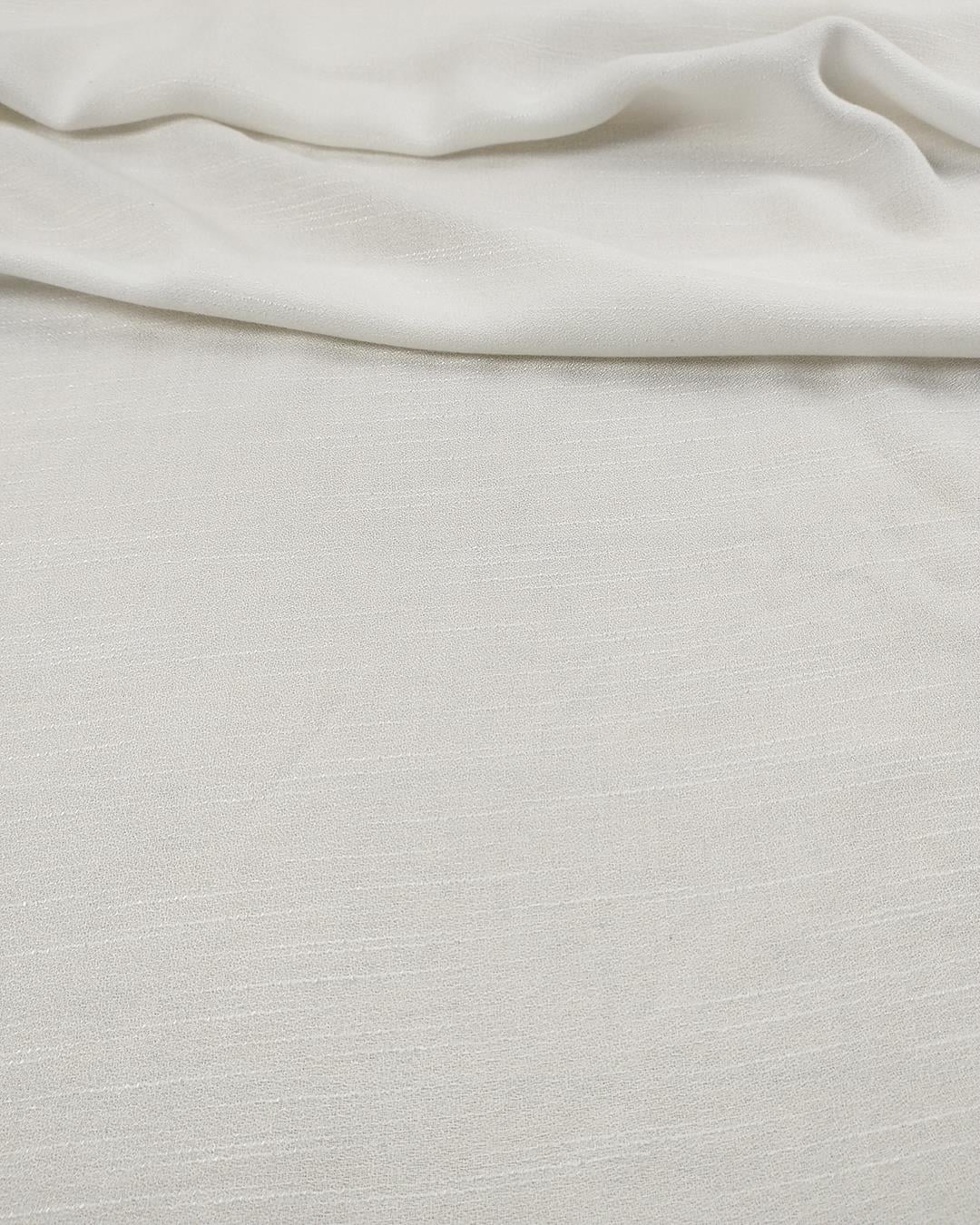 İnce Viskon Dokuma Ekru Renkte (En 140 cm x Boy 145 cm)