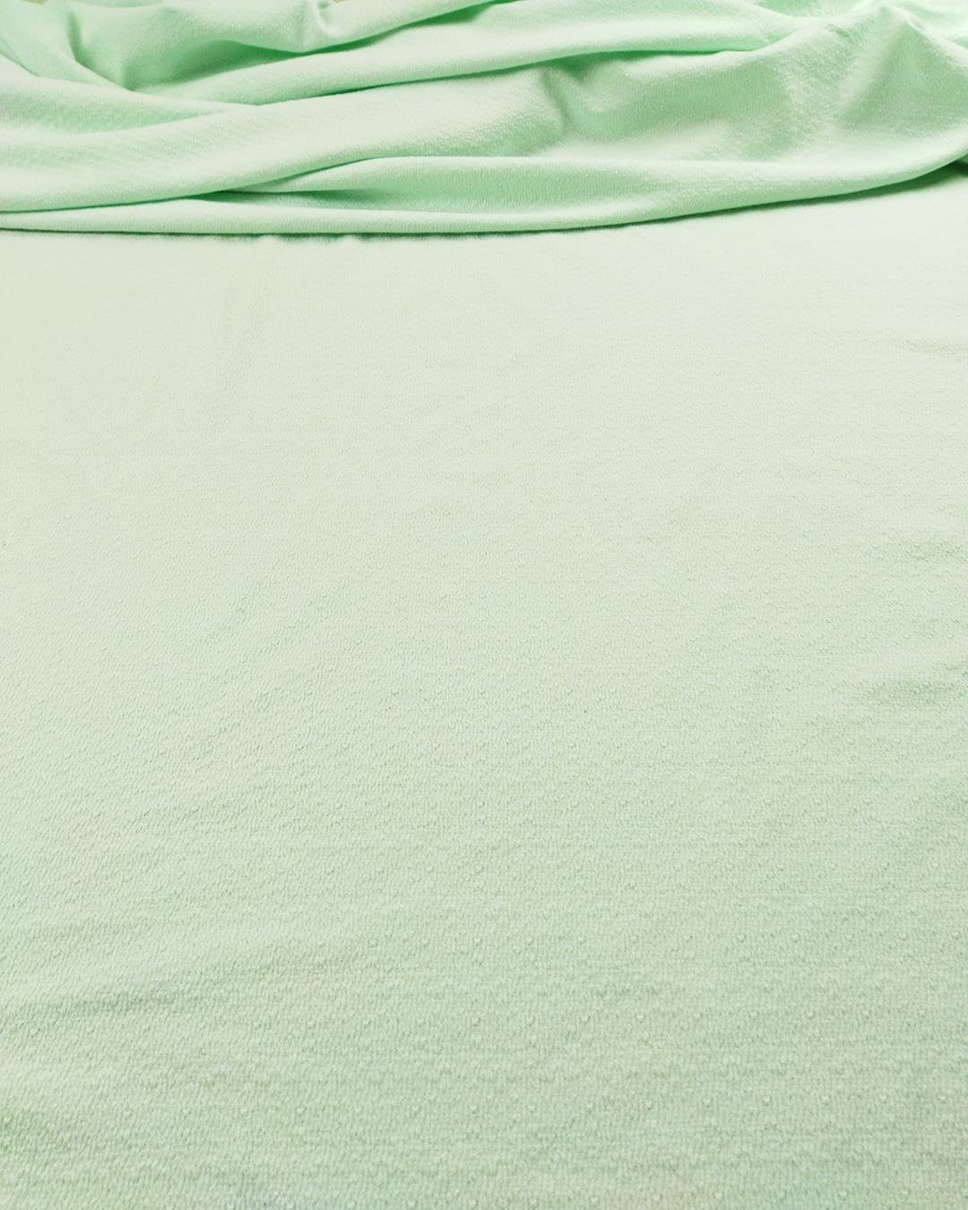 Jakarlı Penye Mint Yeşili Renkte (En 110 cm x Boy 280 cm)