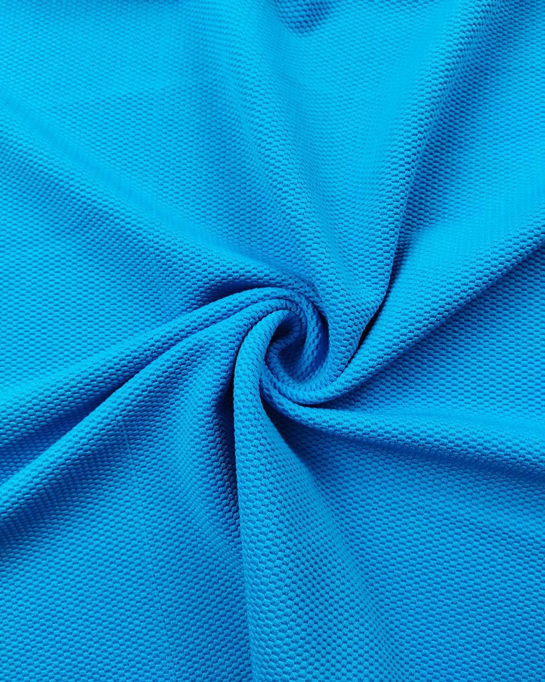Kabartmlı Jarse Mavi Renkte (En 130 cm x Boy 170 cm)