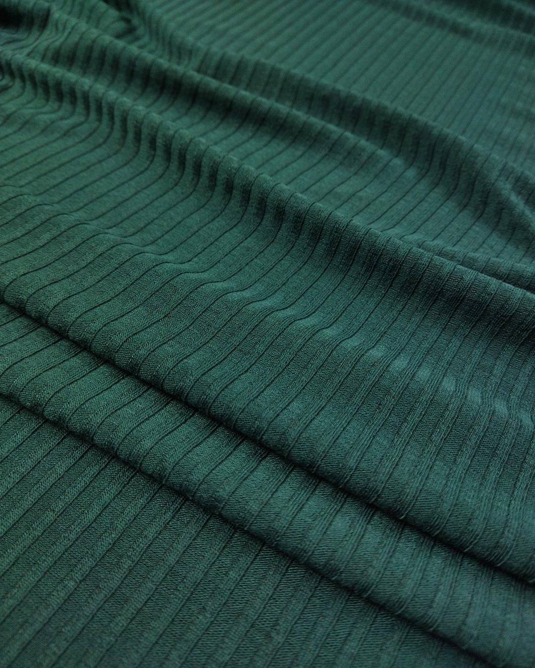 Kaşkorse Örme Yumuşak Pastel Zümrüt Yeşili En: 140 cm