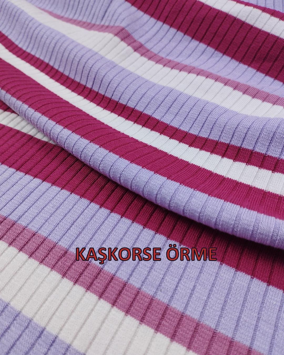 Kaşkorse Pembe Beyaz (En  130 cm x Boy  160 cm)