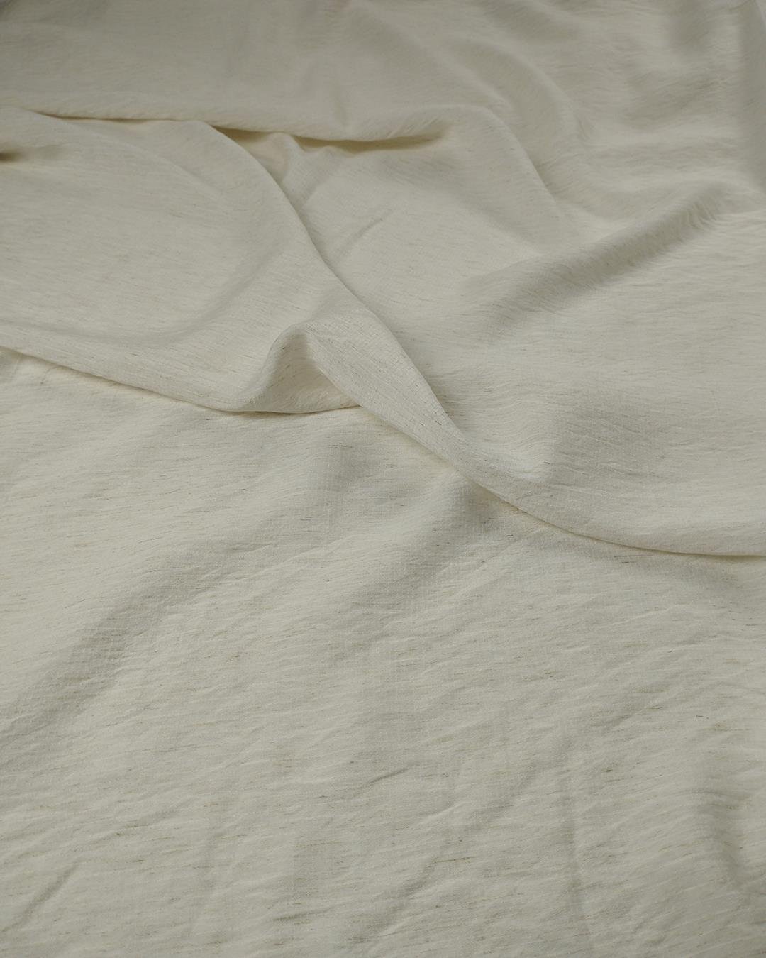 Kırçıllı Bej Renkte Viskon Keten (En  135 cm x Boy  240 cm)