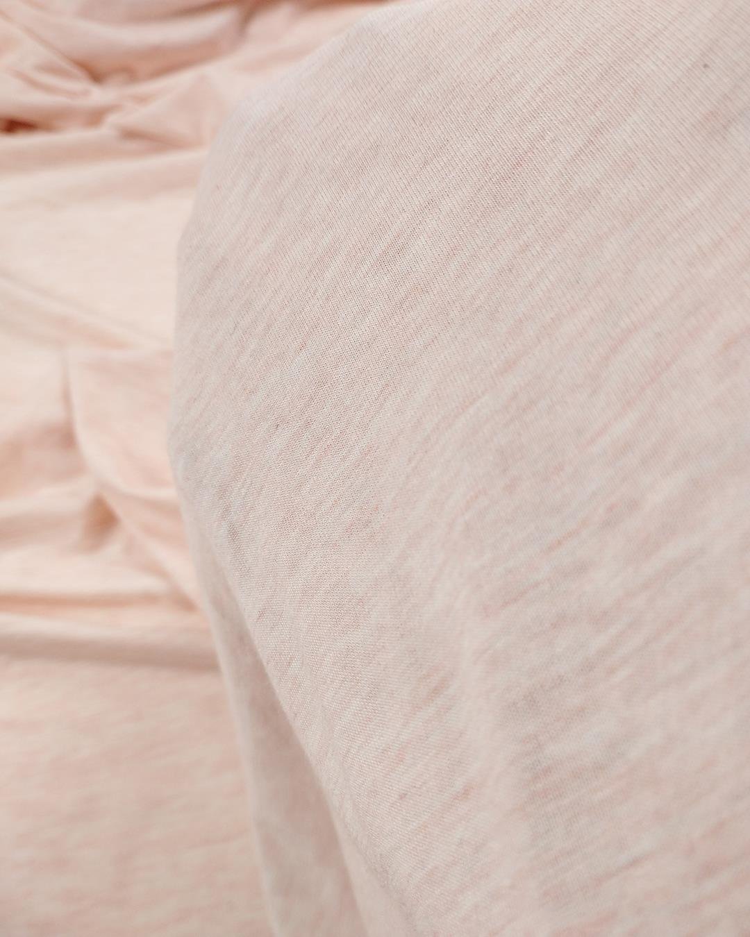 Kırçıllı Pembe Renkte Süprem Penye (En  160 cm x Boy  210 cm)