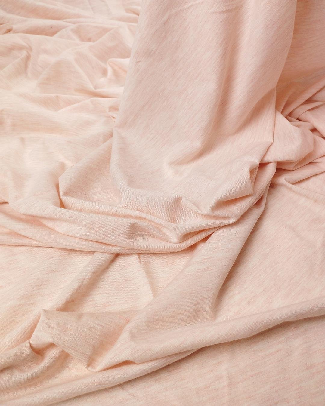 Kırçıllı Pembe Renkte Süprem Penye (En  160 cm x Boy  210 cm)
