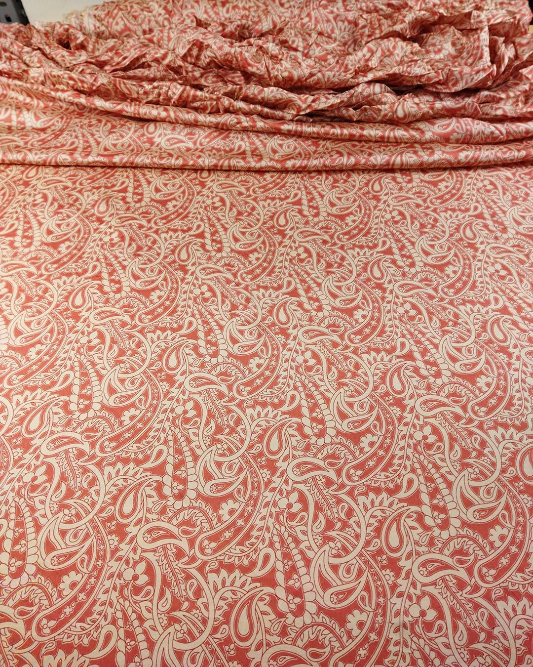 Krem Nar Çiçeği Renklerde Floş Vual (En  150 cm x Boy 500 cm)