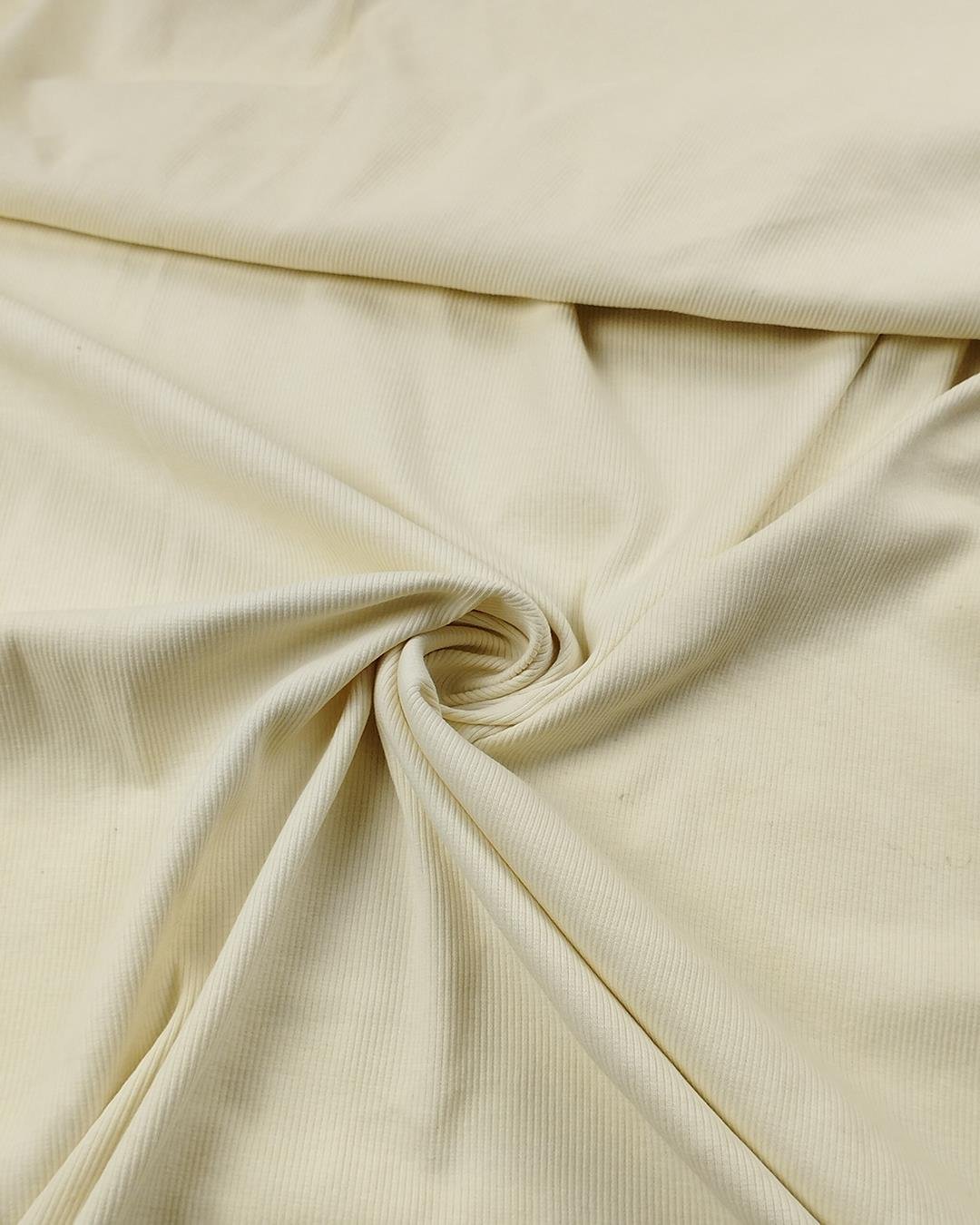 Krem Renkte Kaşkorse Ribana (En  100 cm x Boy  200 cm)