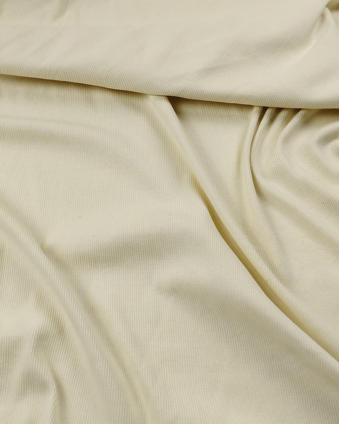 Krem Renkte Kaşkorse Ribana (En  100 cm x Boy  200 cm)
