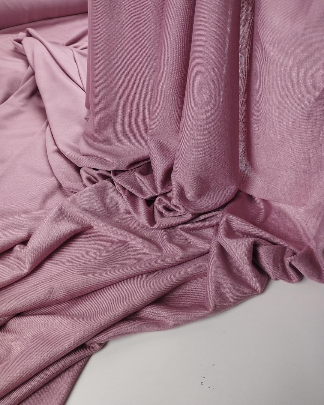 Küllü Pembe Renkte İnce Penye En: 190 