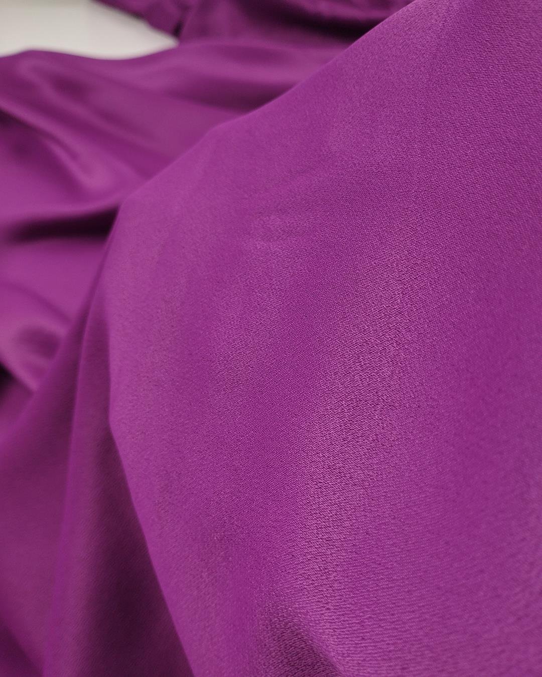 Leylağa Dönük Pembe Renkte Dolgun Esnek Saten (En  120 cm x Boy  240 cm)