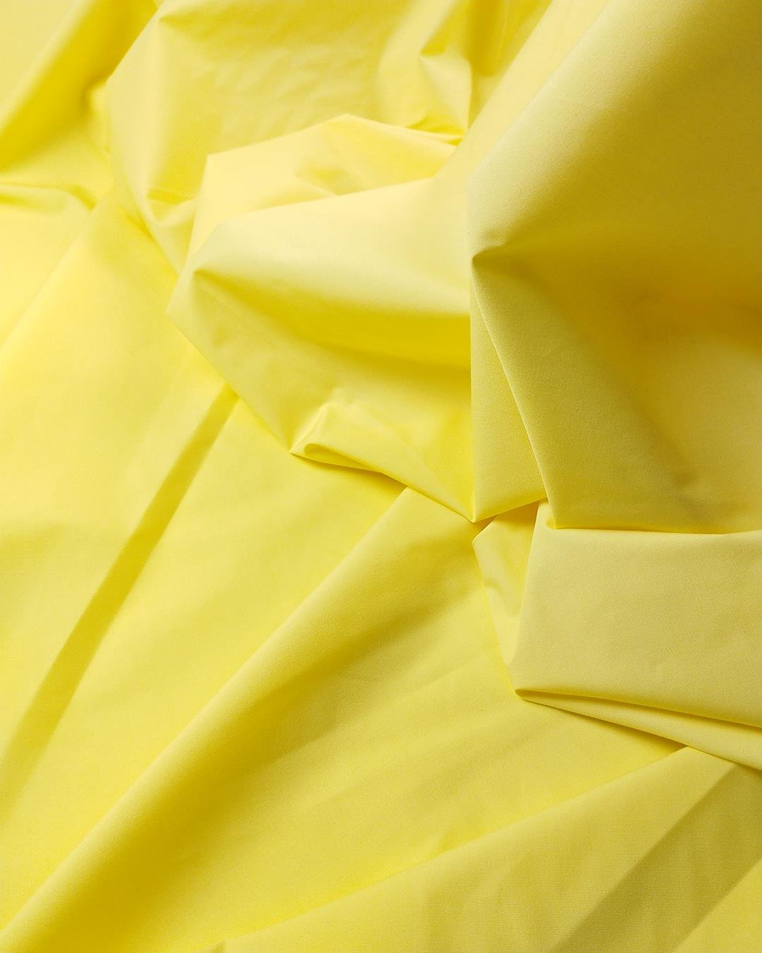 Limon Sarı Renkte Poplin Dokuma (En  150 cm x Boy  230 cm)