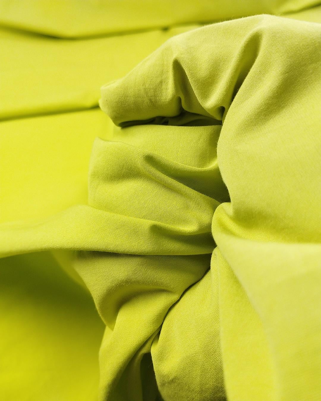 Neon Yeşil Renkte Poplin Benzeri Dokuma En: 150 