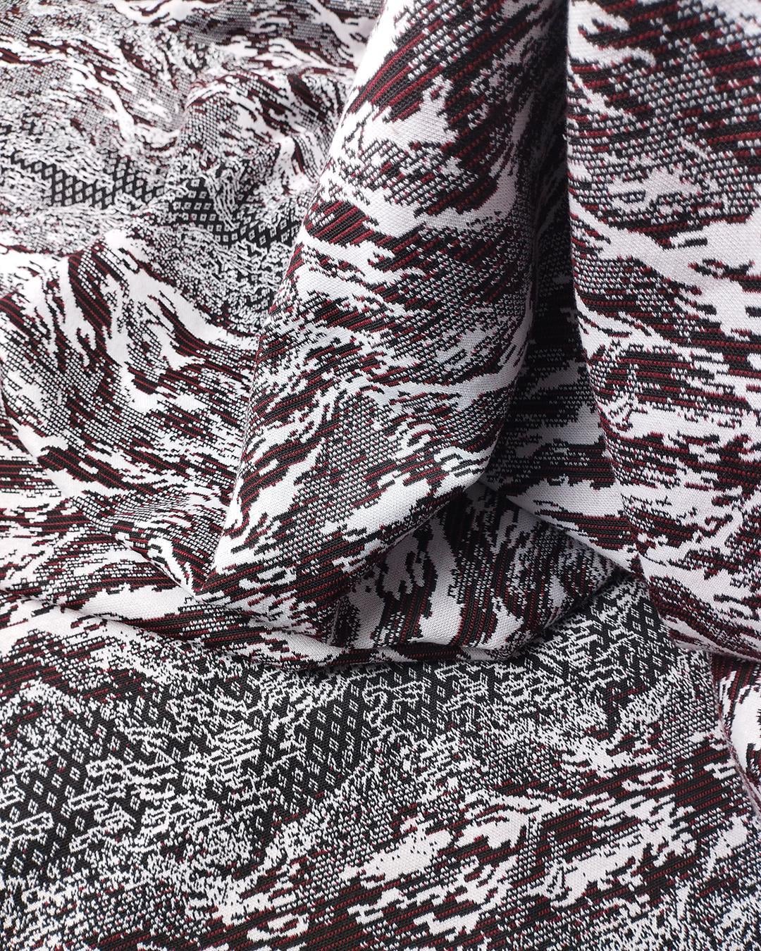 Örme Bordo Siyah Beyaz Renklerde (En 120 cm x Boy 160 cm)