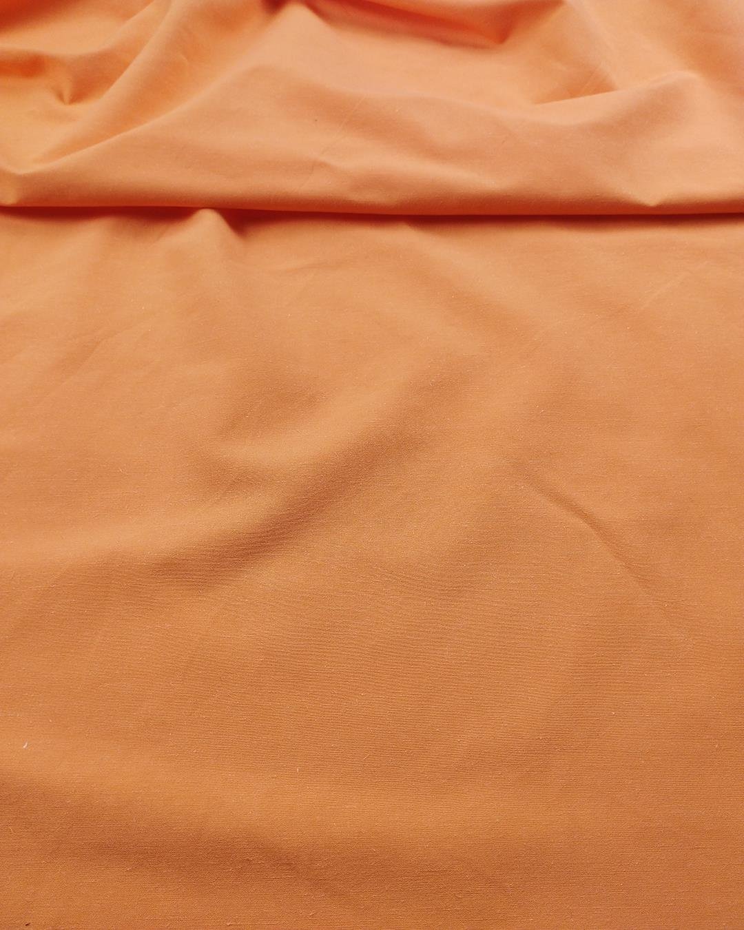 Pamuk Keten Pastel Turuncu Renkte (En 145 cm x Boy 245 cm)
