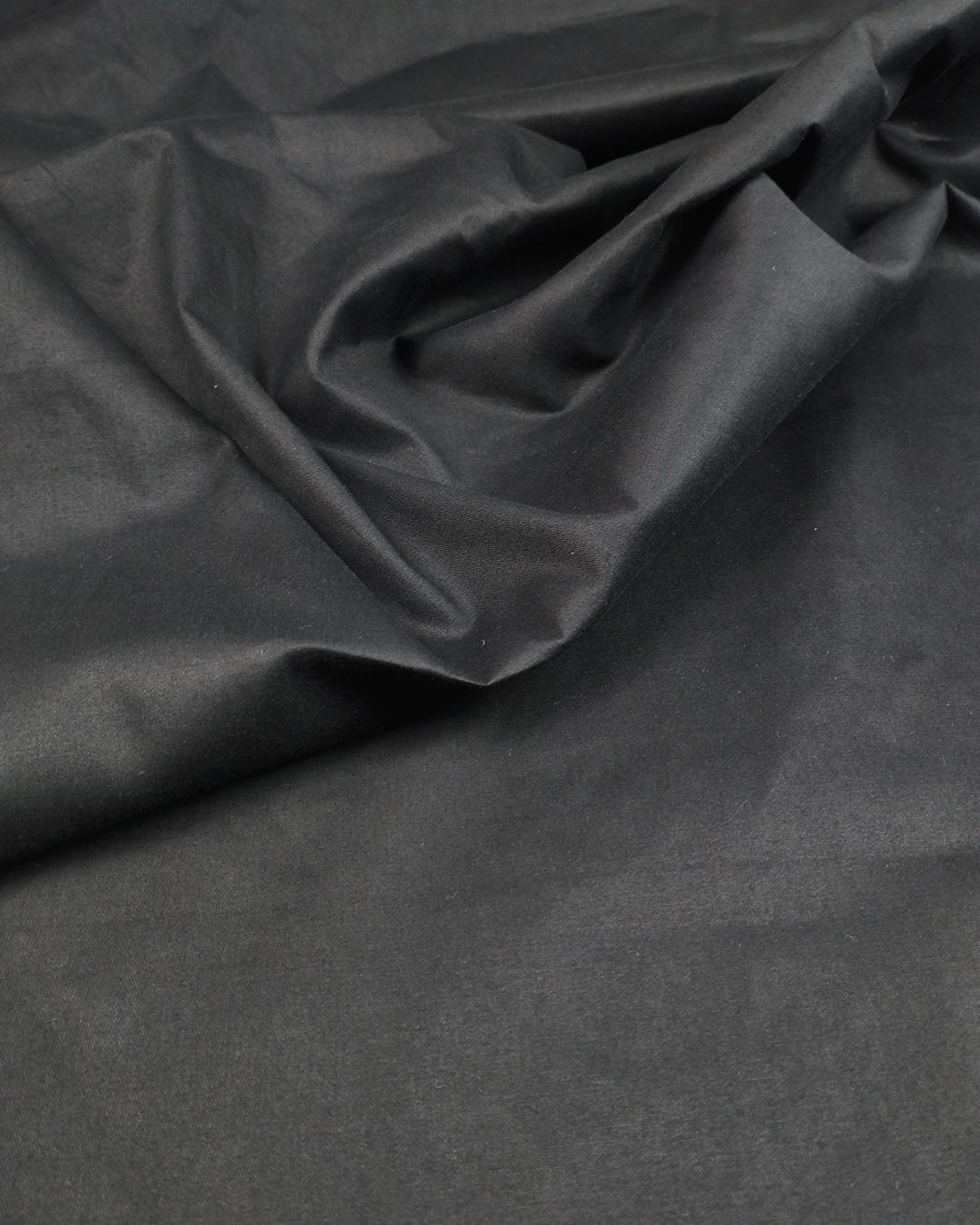 Pamuk Poplin Siyah Renk En: 140 cm