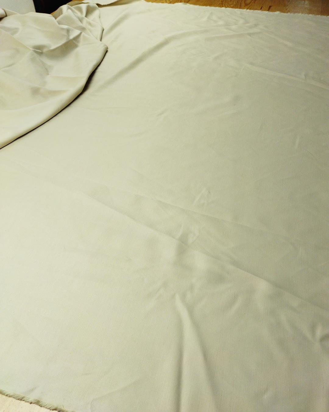 Pamuk Viskon Dokuma Krem Bej Arası Renkte (En 160 cm x Boy 225 cm)