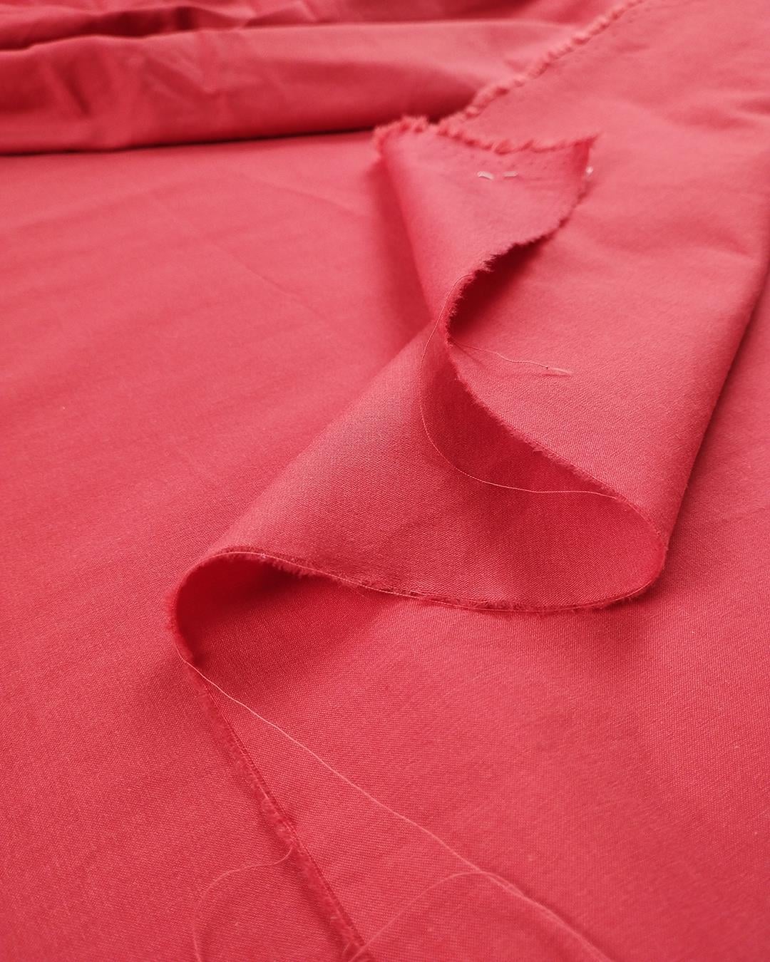 Pamuklu Dokuma Pastel Kiremit Renkte  En: 140 cm