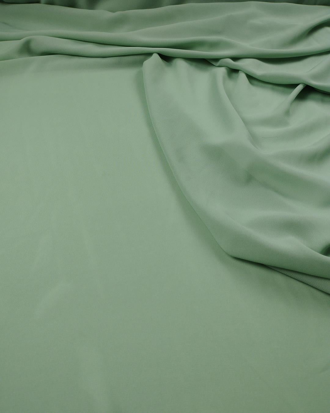 Pastel Küllü Mint Yeşili Renkte Şifon En: 150 