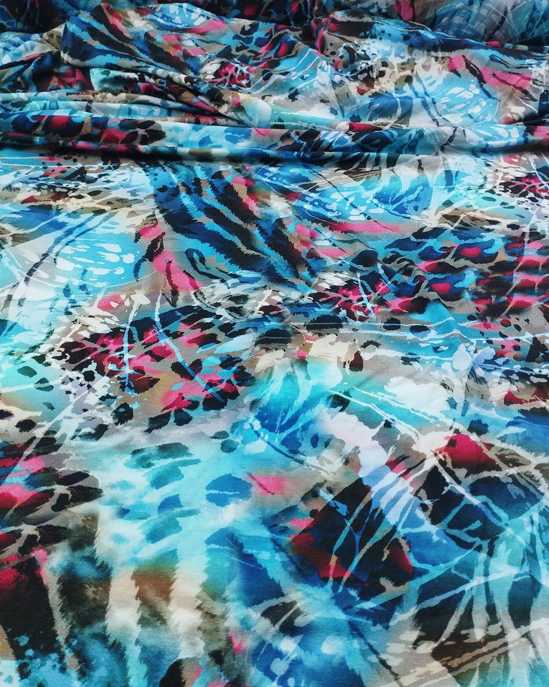 Pastel Renklerde Viskonlu Penye (En  150 cm x Boy  250 cm)