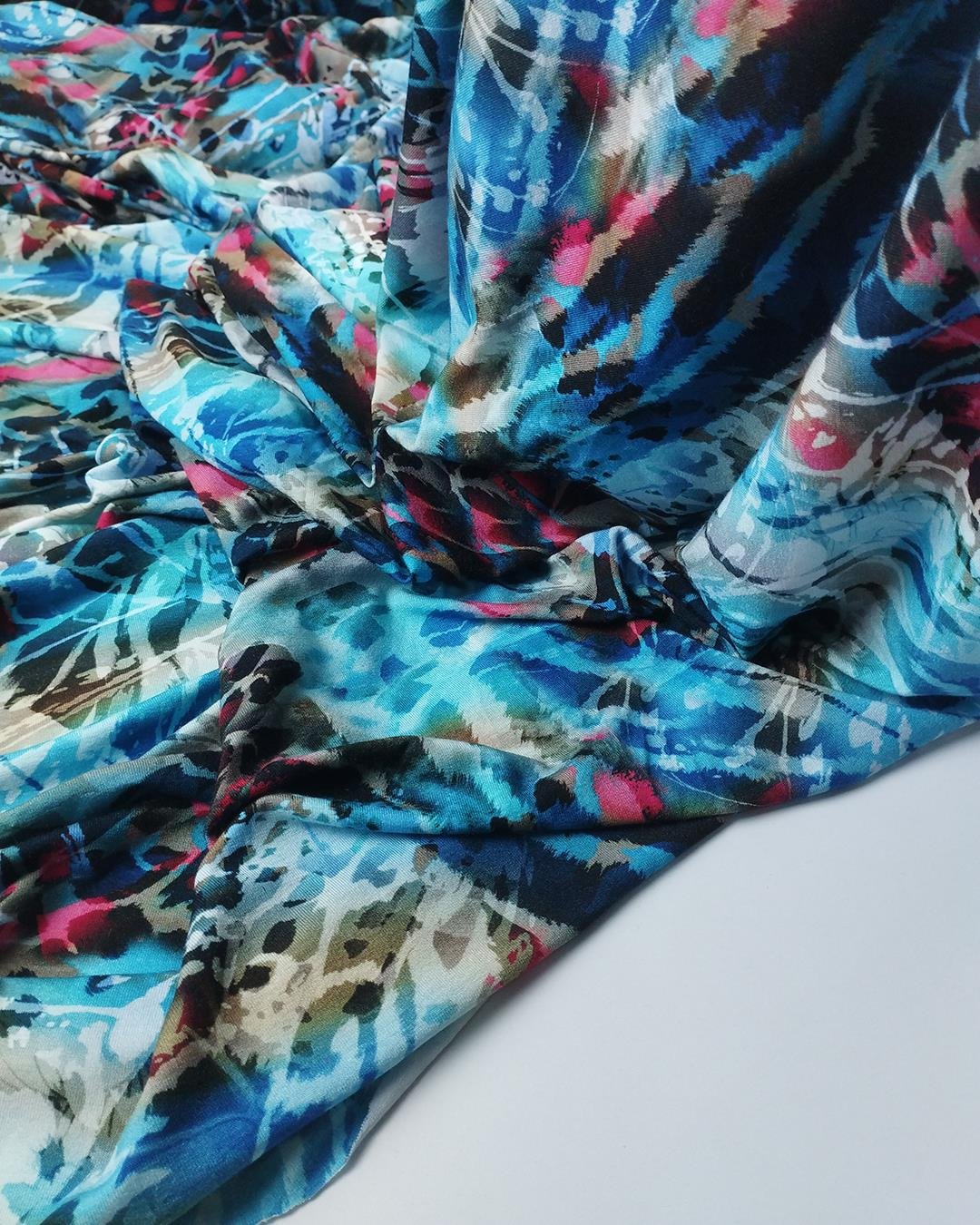 Pastel Renklerde Viskonlu Penye (En  150 cm x Boy  250 cm)