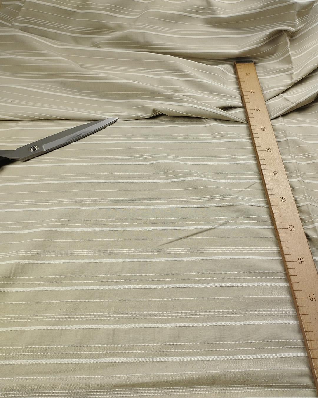 Pastel Yeşil Krem Renklerde Keten (En  140 cm x Boy  290 cm)