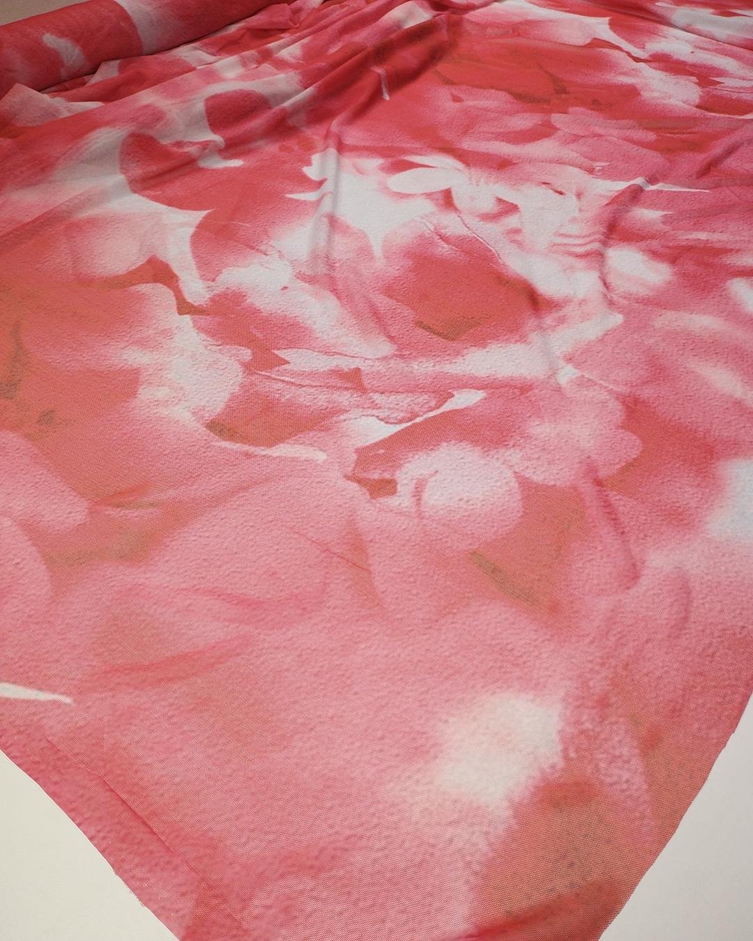 Pembe Beyaz Renklerde File (En  140 cm x Boy  250 cm)