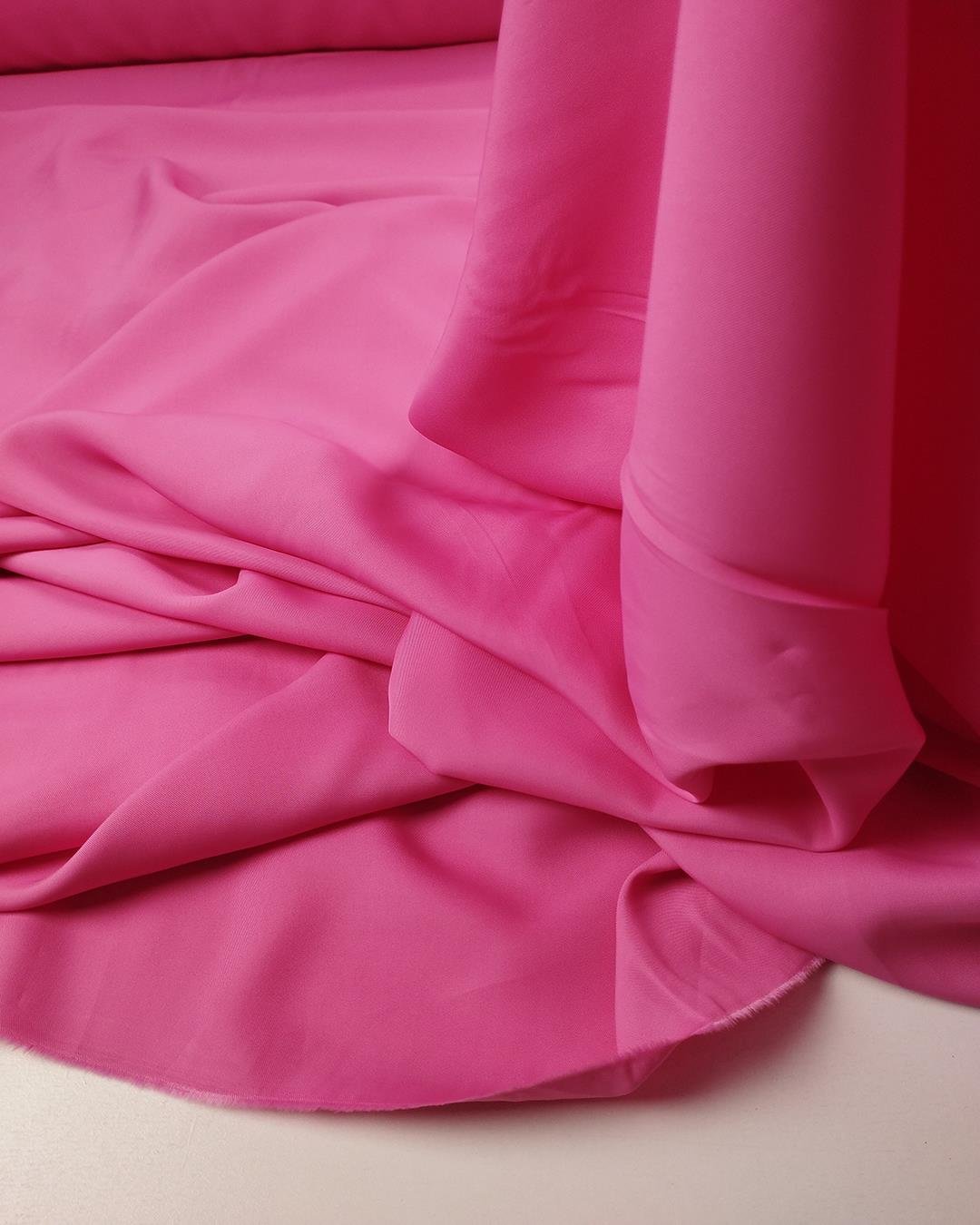 Pembe Renkte İnce Krep En: 150 