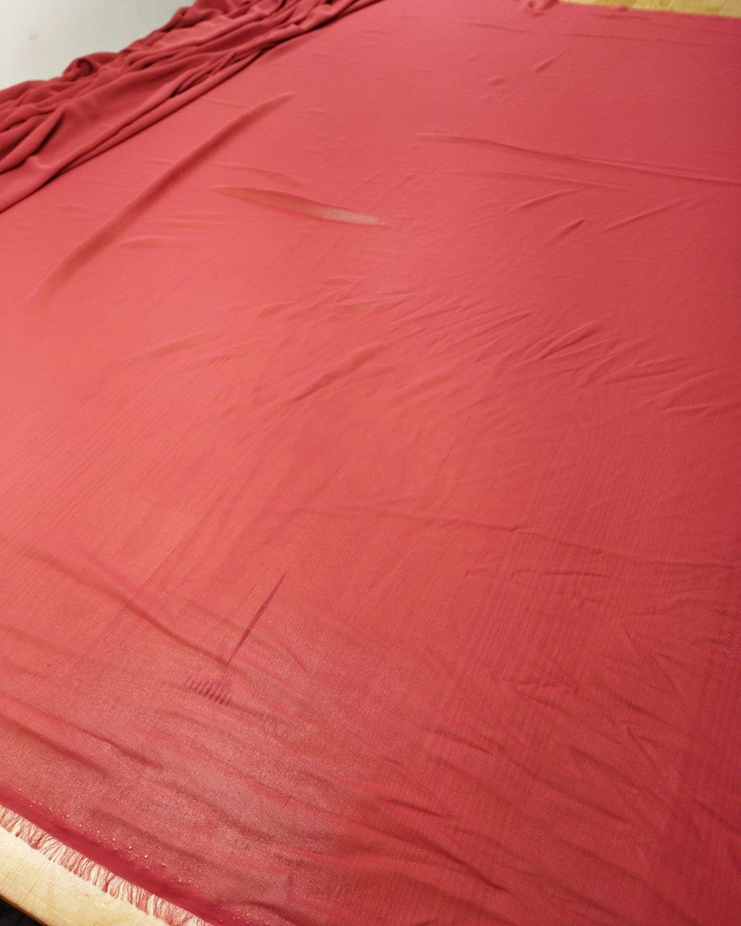 Şifon Kiremit Renkte (En 140 cm x Boy 200 cm)