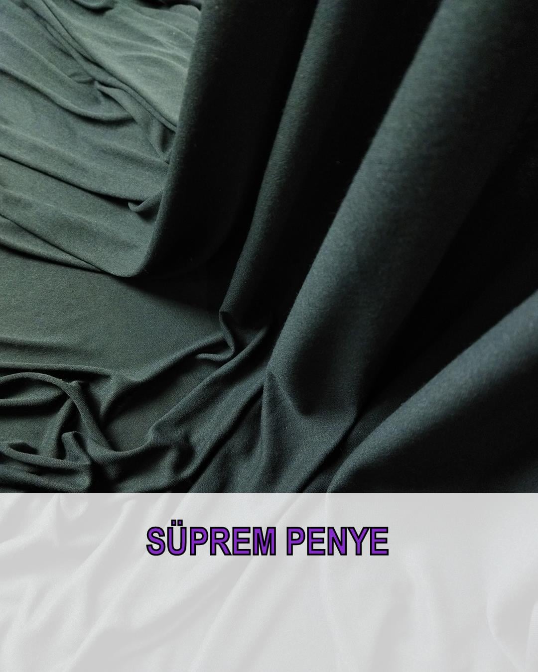 Siyah Renkte İnce Penye (En  160 cm x Boy  110 cm)