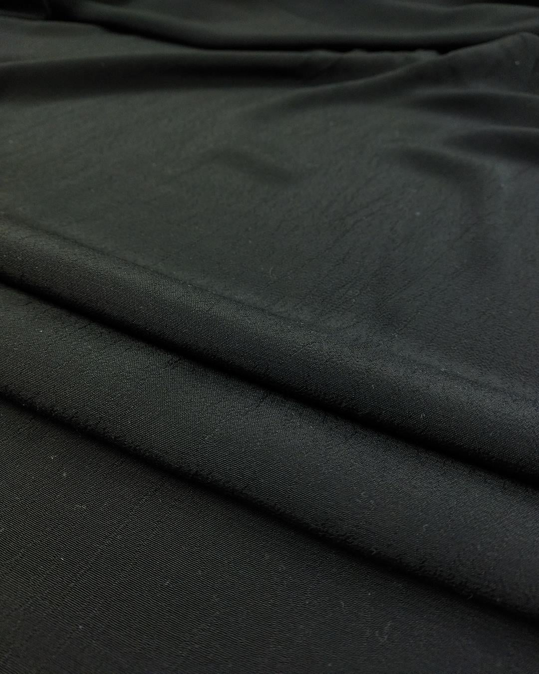 Siyah Renkte Maroken Viskon (En 140 cm x Boy 200 cm)
